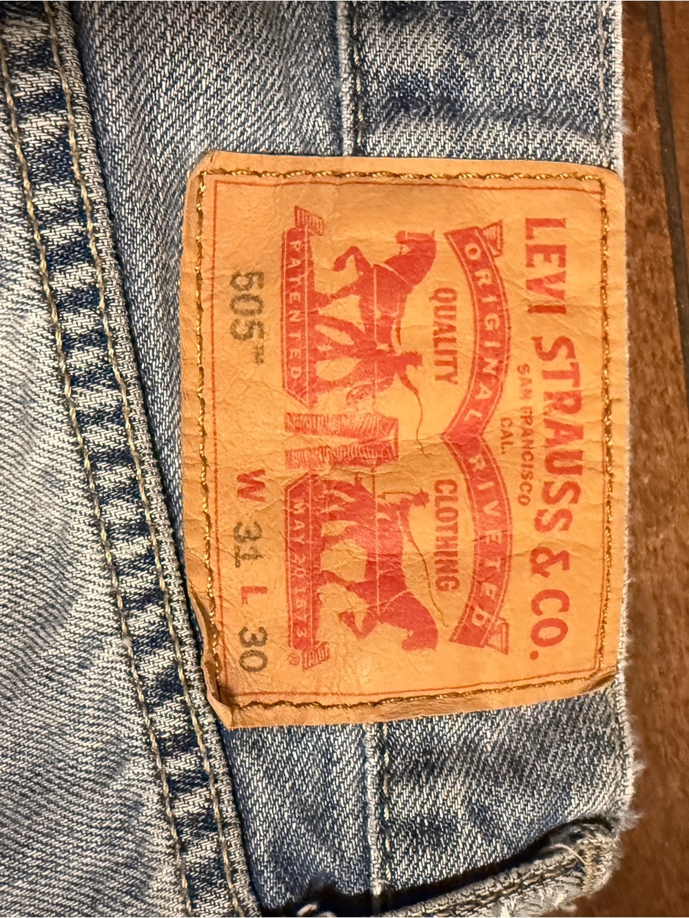 Levi's Light Blue Distressed Boyfriend Jeans - Picture 4 of 5